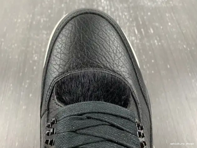 Rep Black Hair 4 Pony Jordan 819139-010 Retro 0509